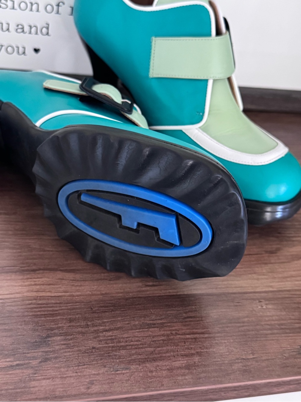 FLUEVOG Lolly - Green Shoes - Picture 7 of 9